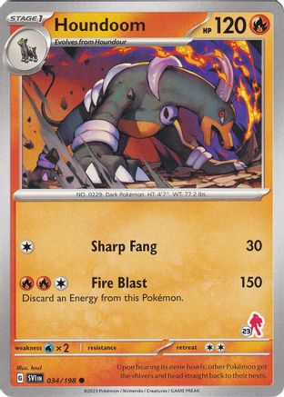 Houndoom - Armarouge 23 Battle Academy 2024 - Common
