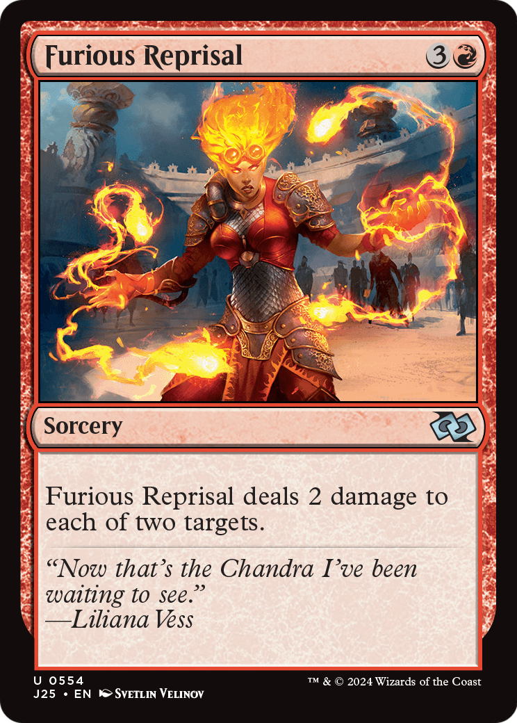 Furious Reprisal (J25-554) - Foundations Jumpstart