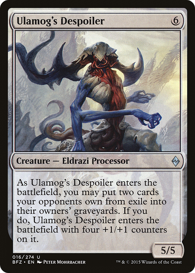 Ulamog's Despoiler (BFZ-016) - Battle for Zendikar