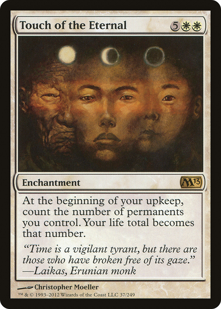 Touch of the Eternal (M13-037) - Magic 2013 Foil