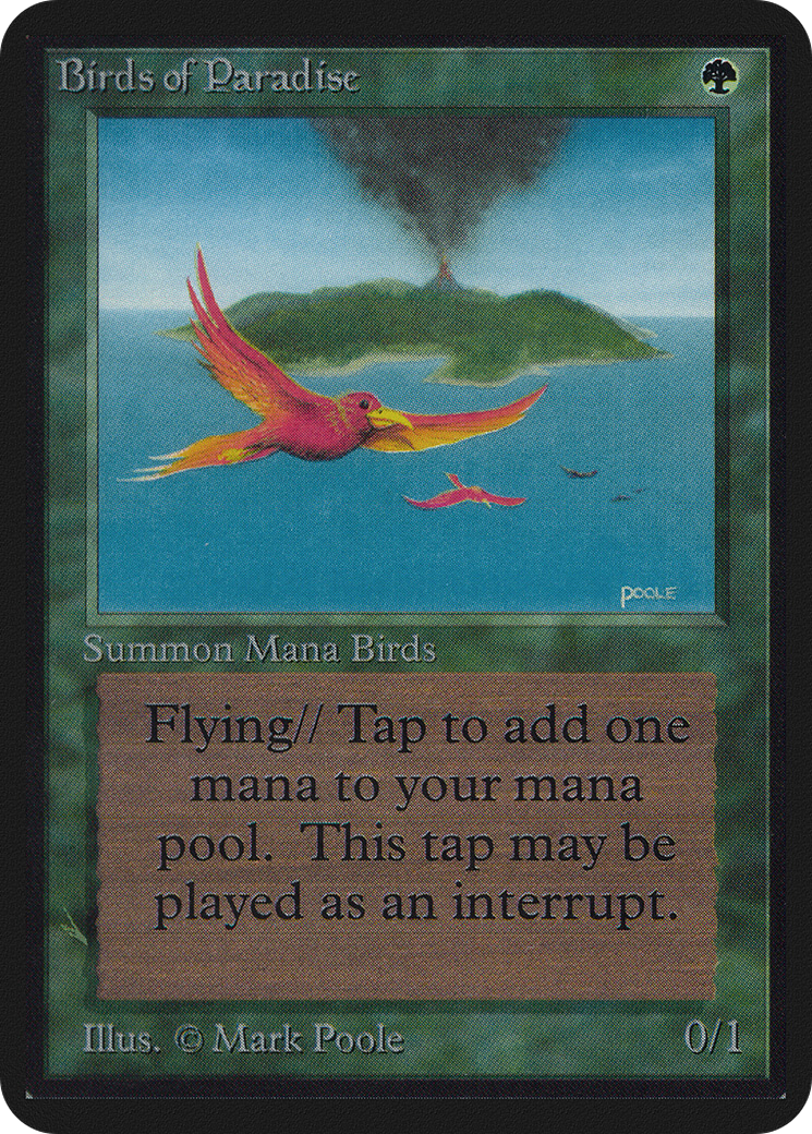 Birds of Paradise (LEA-) - Limited Edition Alpha