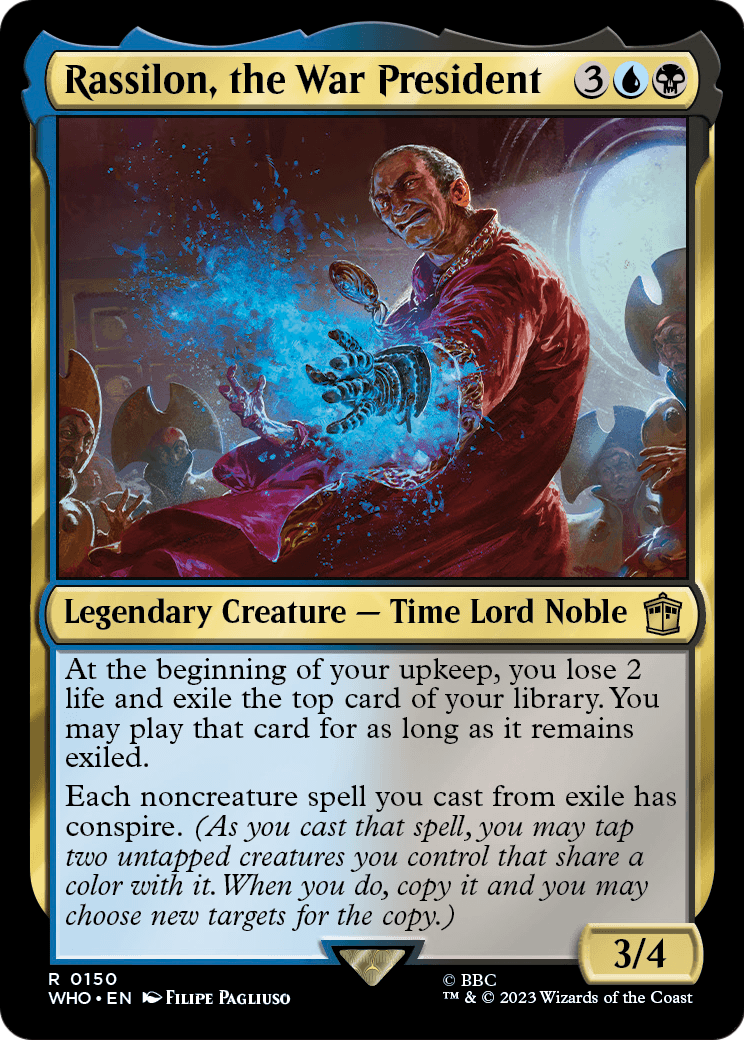 Rassilon, the War President (WHO-150) - Doctor Who