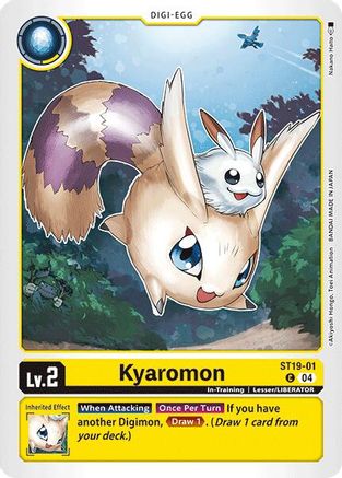 Kyaromon (ST19-01) - Starter Deck 19: Fable Waltz