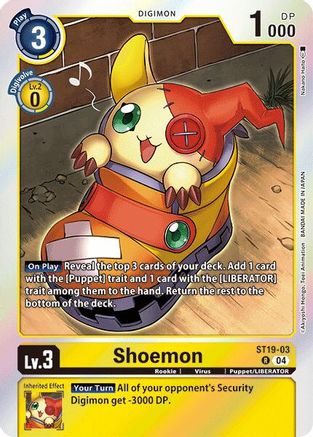Shoemon (ST19-03) - Starter Deck 19: Fable Waltz Foil