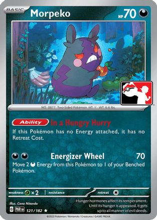 Morpeko 121/182 Prize Pack Series Cards - Rare