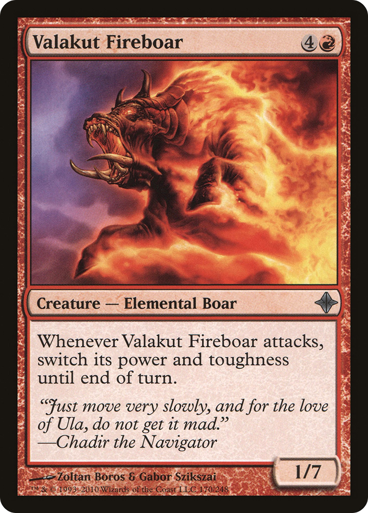 Valakut Fireboar (ROE-170) - Rise of the Eldrazi