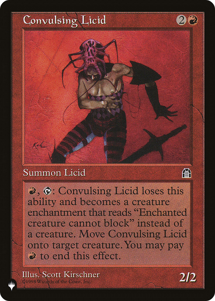 Convulsing Licid (LIST-STH-77) - The List