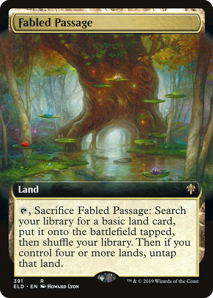 Fabled Passage (Extended Art) (ELD-391) - Throne of Eldraine: (Extended Art)