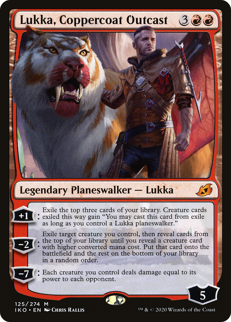 Lukka, Coppercoat Outcast (IKO-125) - Ikoria: Lair of Behemoths