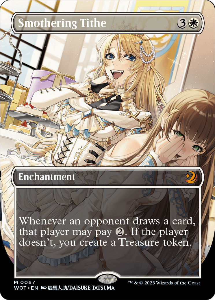 Smothering Tithe (Anime Borderless) (WOT-067) - Wilds of Eldraine: Enchanting Tales