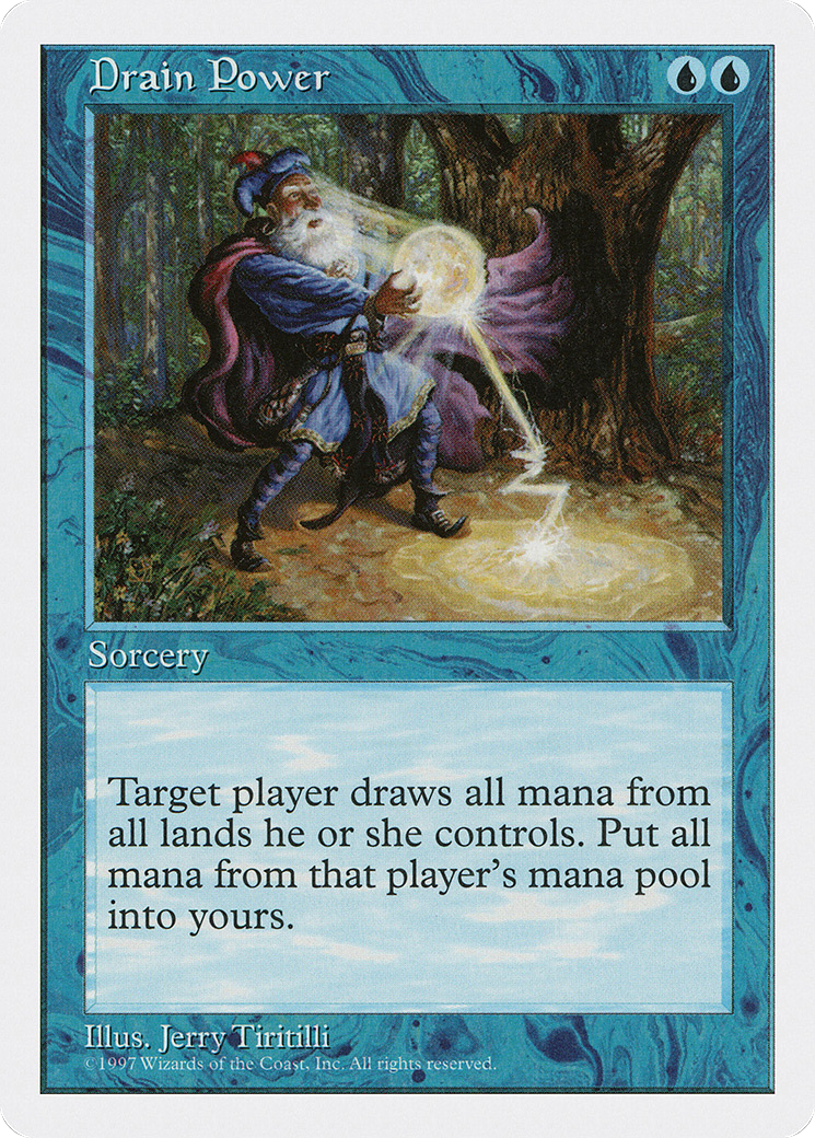 Drain Power (5ED-) - Fifth Edition