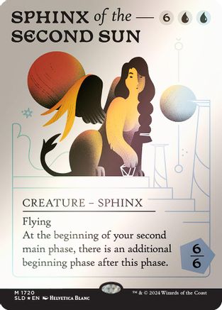 Sphinx of the Second Sun (Rainbow Foil) (SLD-1720) - Secret Lair Drop Series Foil