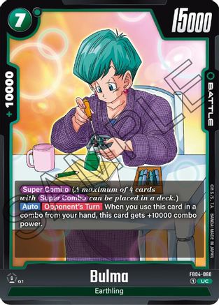 Bulma (FB04-068) - Ultra Limit