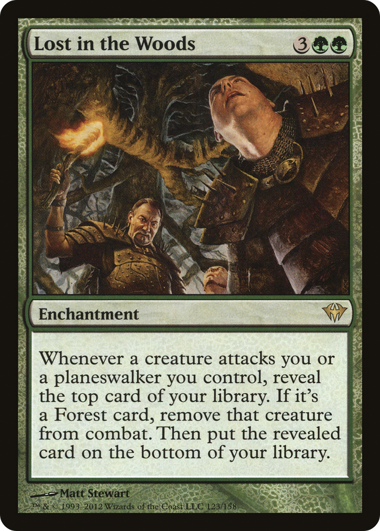 Lost in the Woods (DKA-123) - Dark Ascension Foil