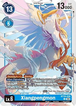 Xiangpengmon (BT19-028) - Release Special Booster 2.0