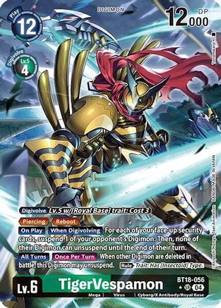 TigerVespamon (Alternate Art) (BT18-056) - Release Special Booster 2.0 Foil