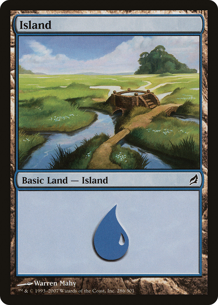 Island (286) (LRW-286) - Lorwyn Foil
