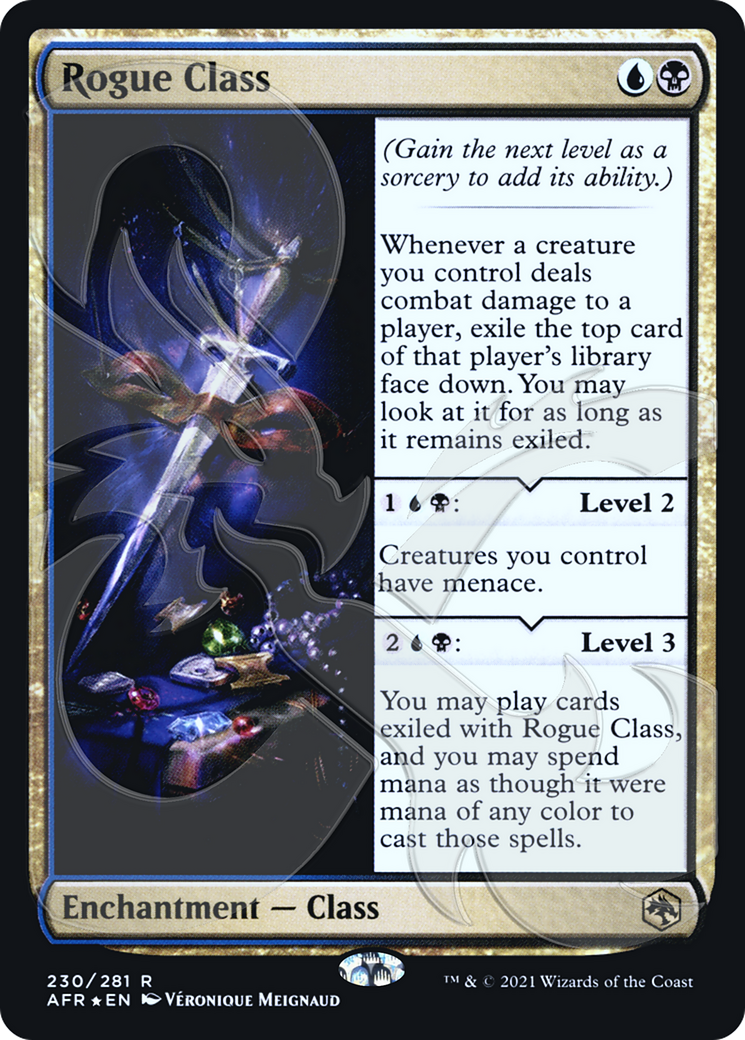 Rogue Class (AFR&-230) - Adventures in the Forgotten Realms Promos Foil