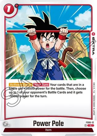 Power Pole (FS06-12) - Starter Deck 6 Son Goku Mini