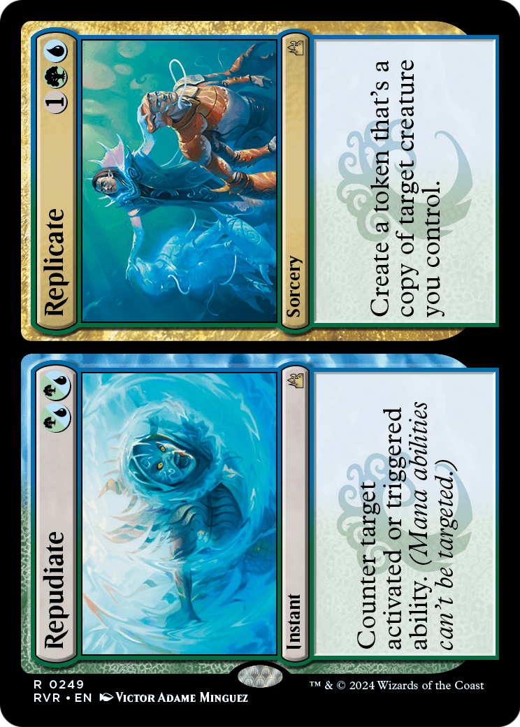 Repudiate // Replicate (RVR-249) - Ravnica Remastered