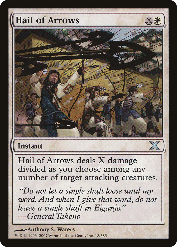 Hail of Arrows (10E-018) - Tenth Edition