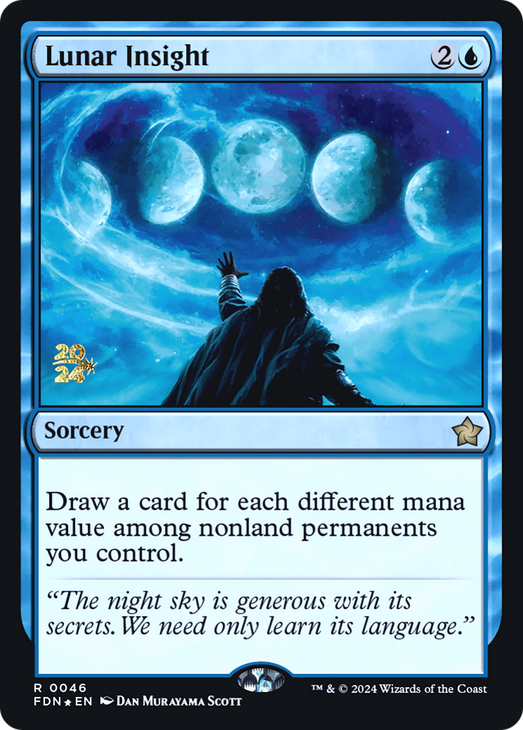 Lunar Insight (PRE-046) - Foundations Promos Foil