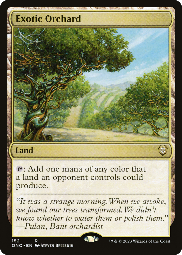 Exotic Orchard (ONC-152) - Phyrexia: All Will Be One Commander