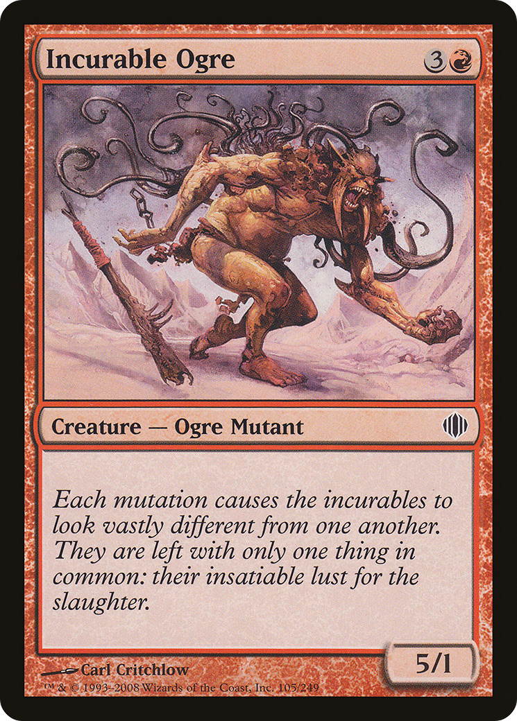 Incurable Ogre (ALA-105) - Shards of Alara