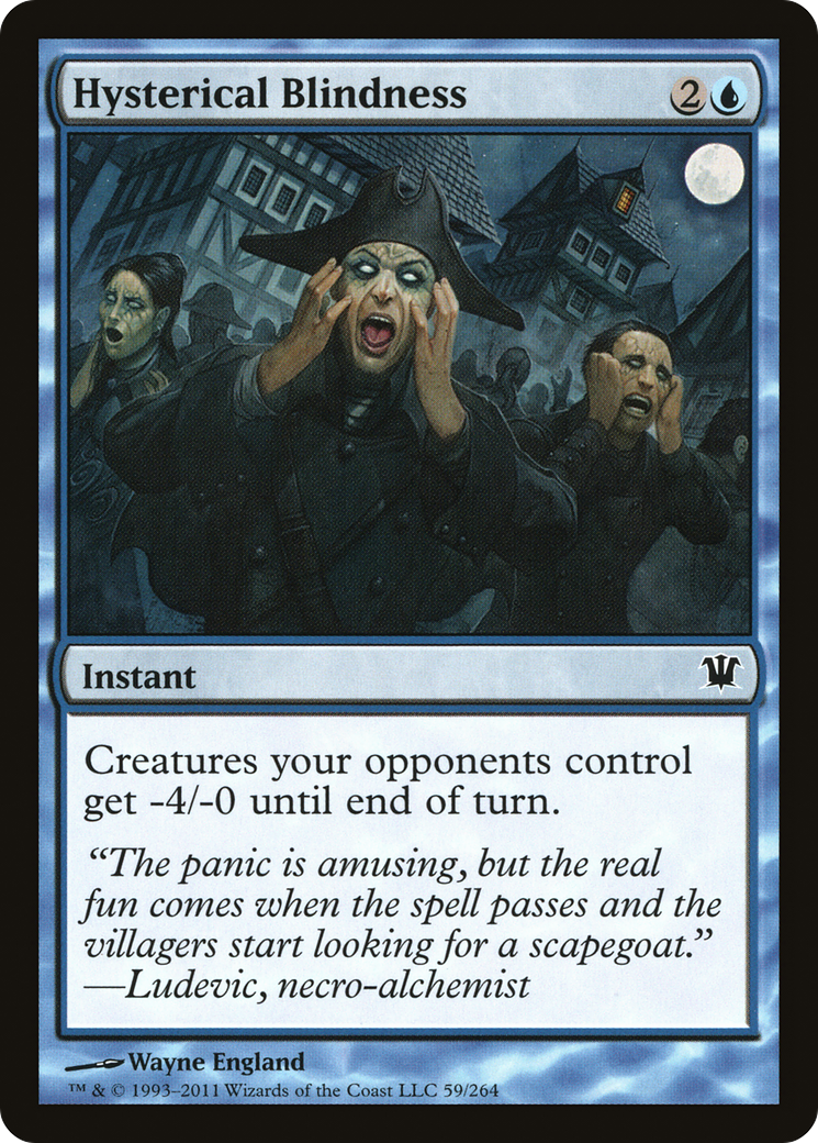 Hysterical Blindness (ISD-059) - Innistrad Foil