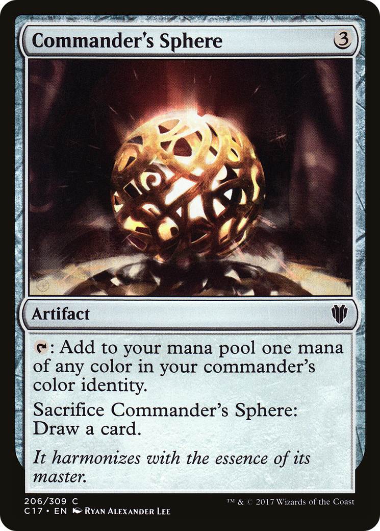Commander's Sphere (C17-206) - Commander 2017