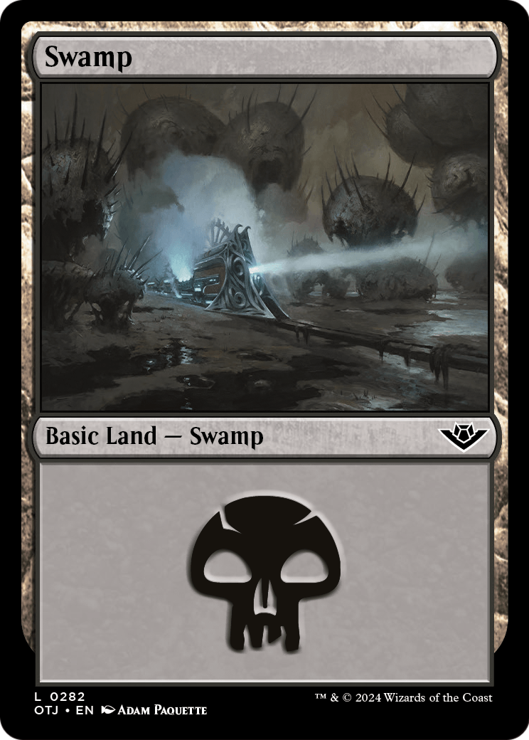 Swamp (0282) (OTJ-282) - Outlaws of Thunder Junction