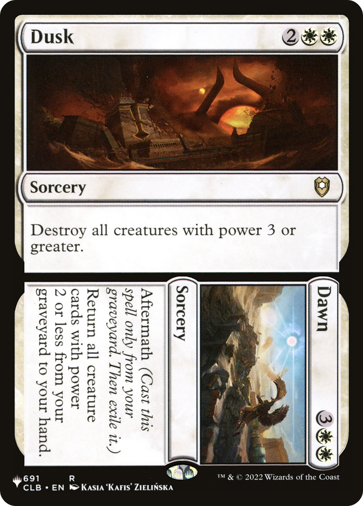 Dusk // Dawn (LIST-CLB-691) - The List