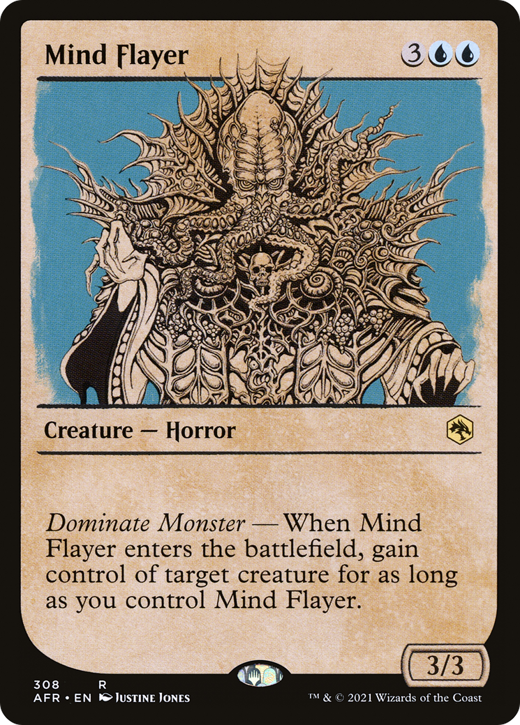 Mind Flayer (Showcase) (AFR-308) - Adventures in the Forgotten Realms: (Showcase) Foil