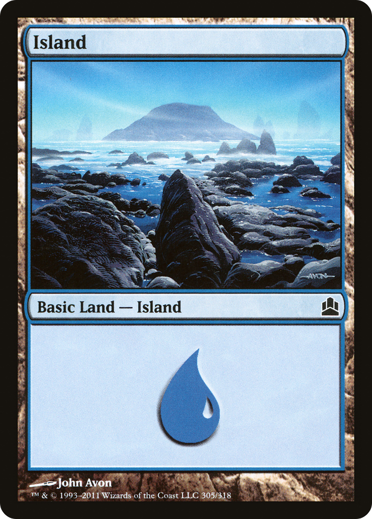 Island (305) (CMD-305) - Commander 2011