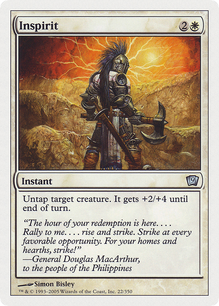 Inspirit (9ED-022) - 9th Edition