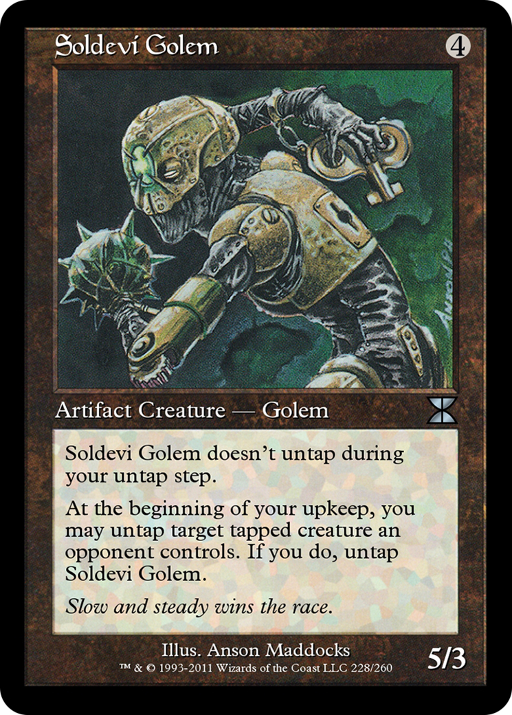 Soldevi Golem (ME4-228) - Masters Edition IV Foil