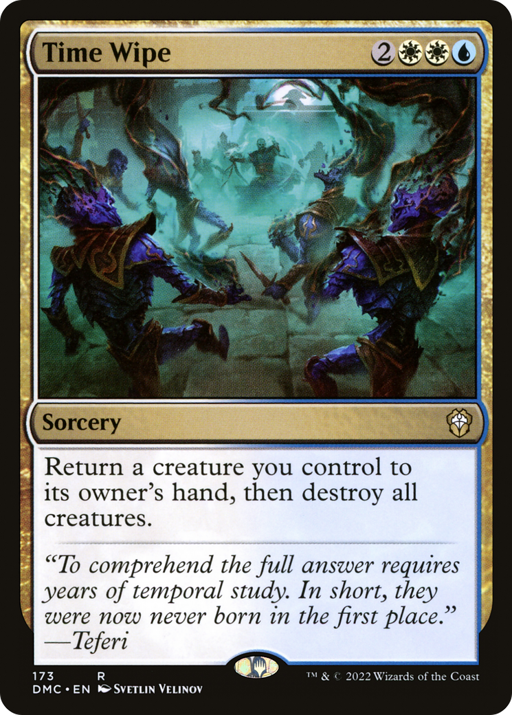 Time Wipe (DMC-173) - Dominaria United Commander