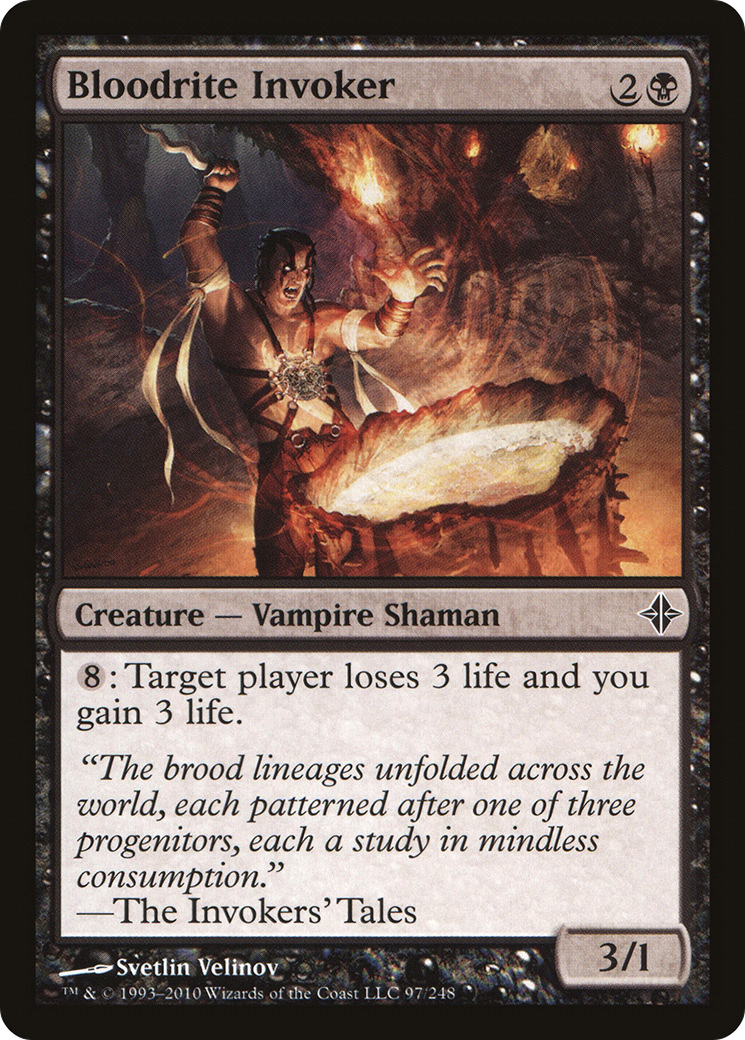 Bloodrite Invoker (ROE-097) - Rise of the Eldrazi Foil