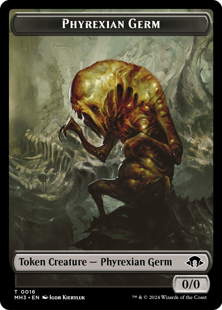 Phyrexian Germ (TMH3-016) - Modern Horizons 3 Tokens Foil
