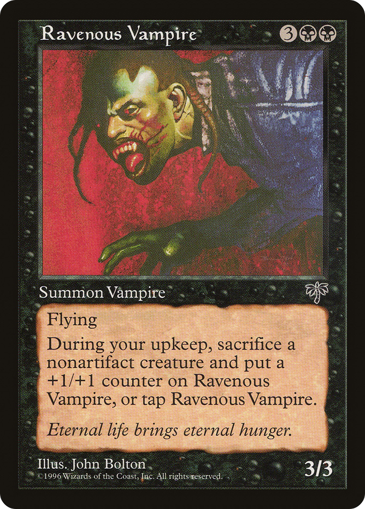 Ravenous Vampire (MIR-) - Mirage