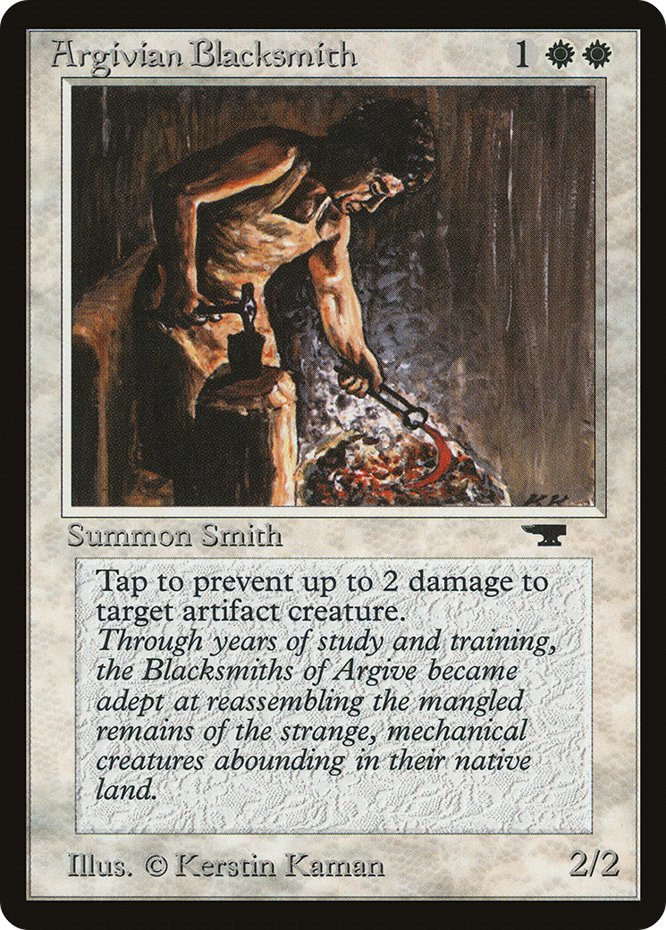Argivian Blacksmith (ATQ-) - Antiquities