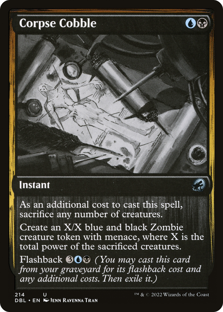 Corpse Cobble (DBL-214) - Innistrad: Double Feature Foil