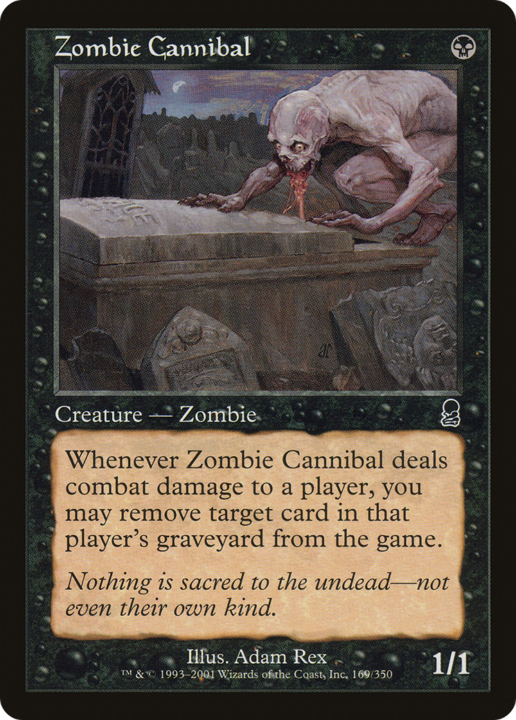 Zombie Cannibal (ODY-169) - Odyssey Foil