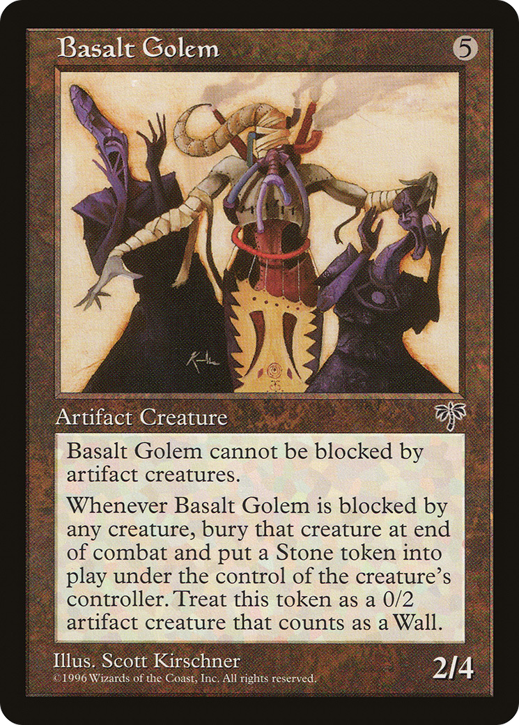 Basalt Golem (MIR-) - Mirage
