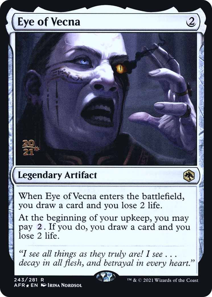 Eye of Vecna (PRE-243S) - Adventures in the Forgotten Realms Promos Foil