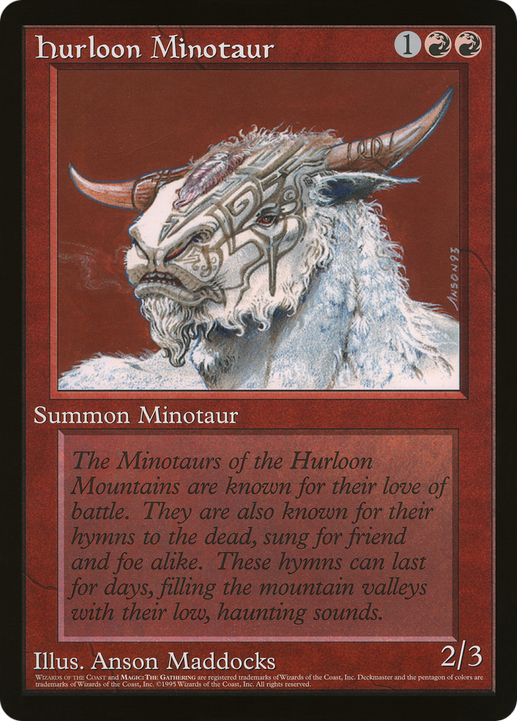 Hurloon Minotaur (O90P-006) - Oversized 90's Promos