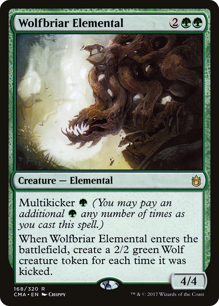 Wolfbriar Elemental (CMA-168) - Commander Anthology