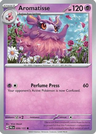 Aromatisse 039 SV Prismatic Evolutions - Common