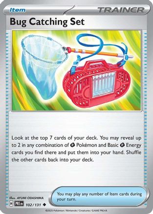 Bug Catching Set 102 SV Prismatic Evolutions - Uncommon