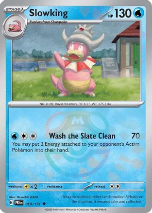 Slowking (Master Ball Pattern) 019 - Holofoil SV Prismatic Evolutions - Uncommon